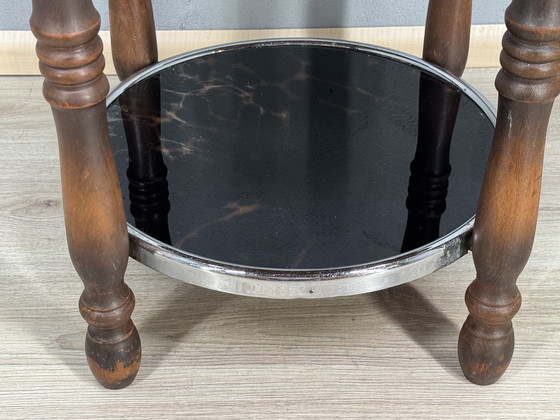 Image 1 of Tavolino Art Déco con dettagli in tartaruga