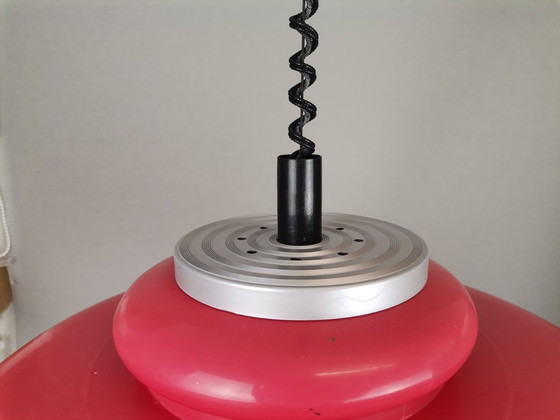 Image 1 of Große Space Age rot retrabtable Küche Esszimmer Licht