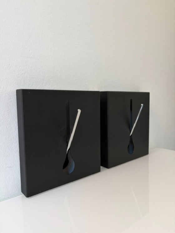 Set of 2 Adesso designer wall hooks – modern and sleek design – Coat racks, rvs (photo 7 of 13)