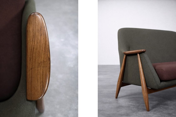 Image 1 of Vintage Mid-Century Modern Pallas Living Room Set by Svante Skogh for Asko, Finland, Set of 2, 1950s