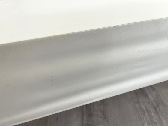 Image 1 of Console basse vintage style spatial/milieu du siècle