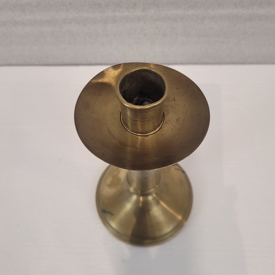 Image 1 of Kerzenständer / Kerzenhalter aus vergoldeter Bronze, 20. Jahrhundert – Frankreich