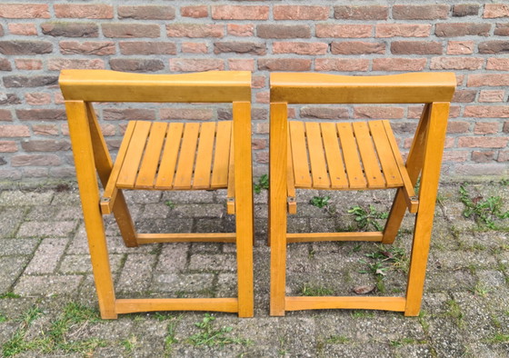 Image 1 of Aldo Jacober Voor Alberto
Bazzani 2 Stoelen Mod. Triëst
1960