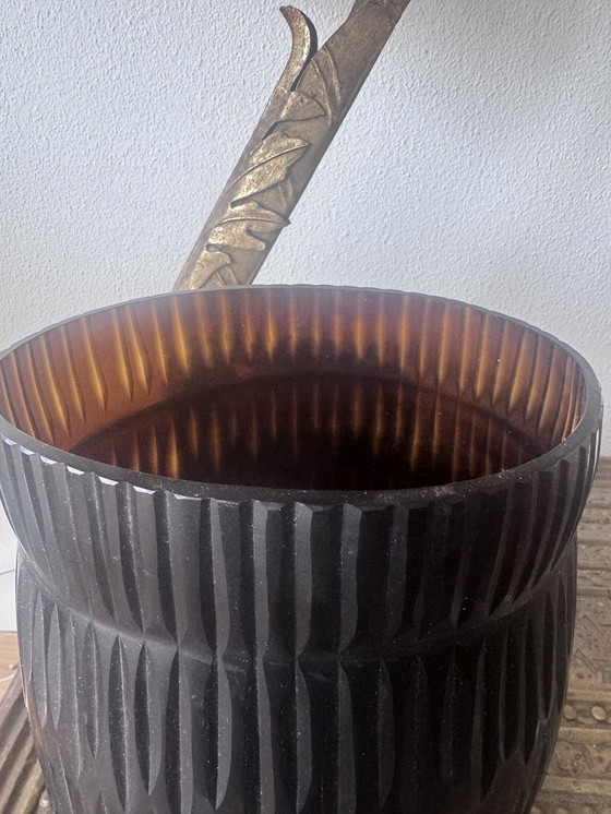 Image 1 of Guaxs V-Mathura Butter brown vase