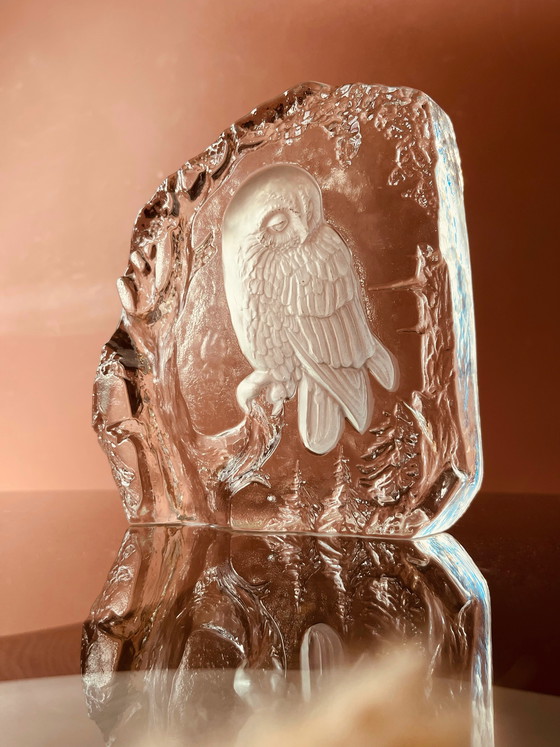 Image 1 of Goebel uil in glas