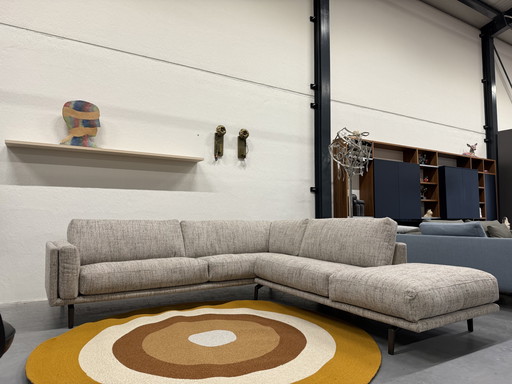 Leolux Bellice Corner Sofa De Ploeg Nubis fabric 270x279