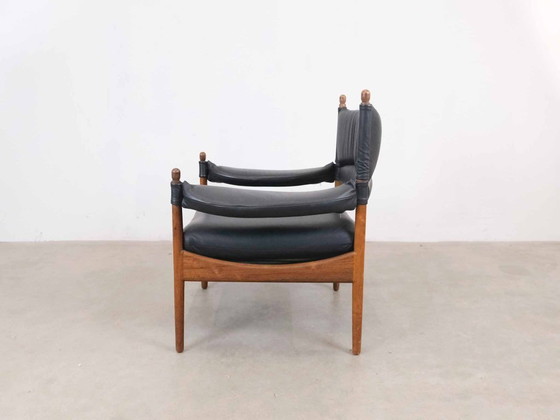 Image 1 of Vintage "Modus" fauteuil in massief teakhout van Kristian Vedel voor Willadsen Møbelfabrik, 1960
