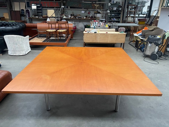 2x Unique Danish Design Large Tables – Metal, Wood, Vintage (photo 4 of 10)