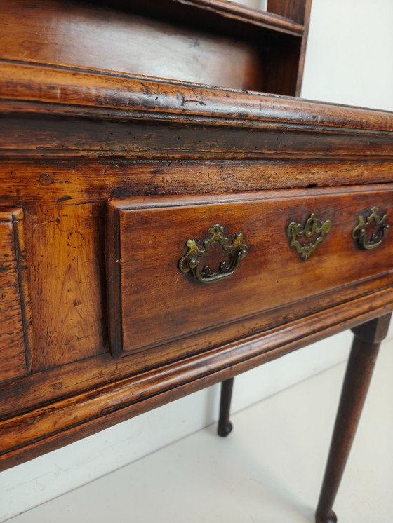 Image 1 of Late Georgian 18th-century Welsh sideboard – solid oak