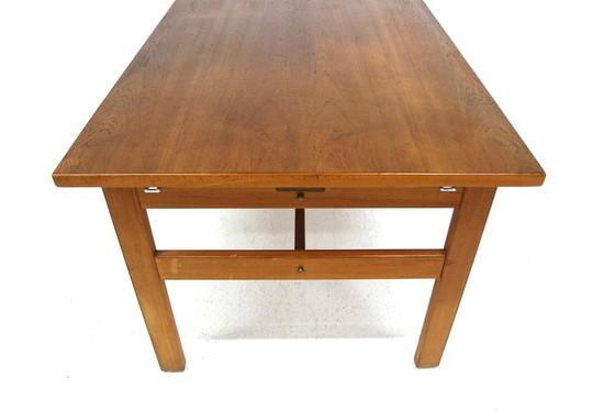 Dining Table by Nils Jonsson for Hugo Troeds, Sweden, 1960, Coffee table books, Scandinavian (photo 4 of 9)