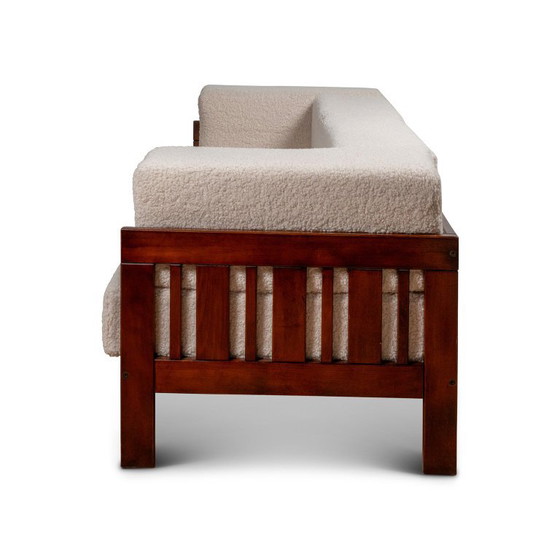 Canapé « Califfo » d'Ettore Sottsass pour Poltronova, Italie, c.1965 – Textile, Wood (photo 4 of 6)