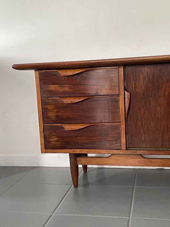Image 1 of Rosewood sideboard from the 1960s, Nordic style.