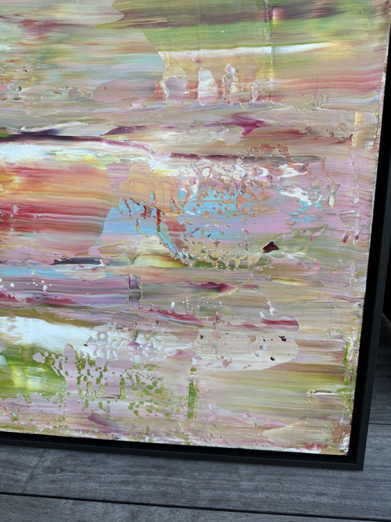Image 1 of Kunstwerk 120x90cm incl. baklijst