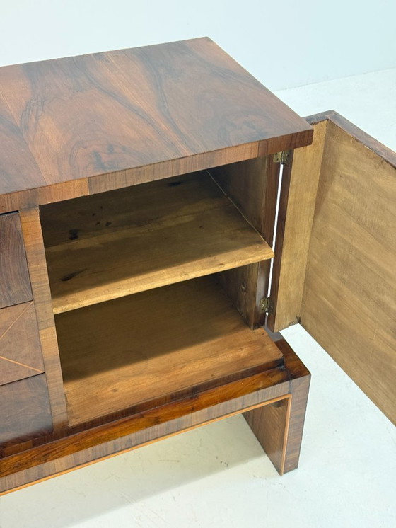 Image 1 of Italian walnut Art Deco / Art Nouveau sideboard