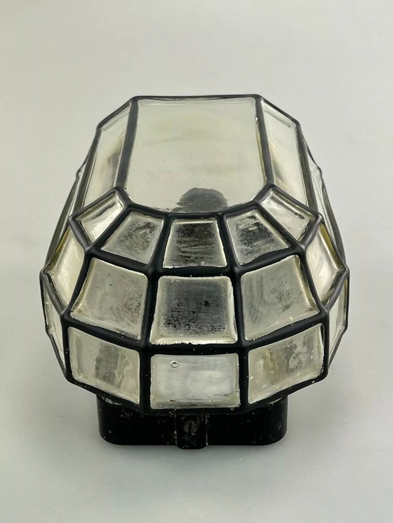 Image 1 of 60er 70er Jahre Lampe Leuchte Wandlampe Limburg Plafoniere Space Age Design 60s
