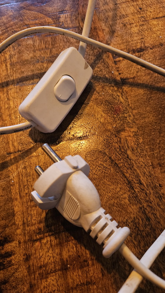 Image 1 of Vintage Nielsen Light “Babylon” table lamp/wall lamp – Scandinavian geometric design – 1990s