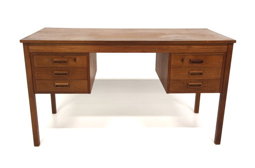 Scandinavian teak desk, Sweden, 1960