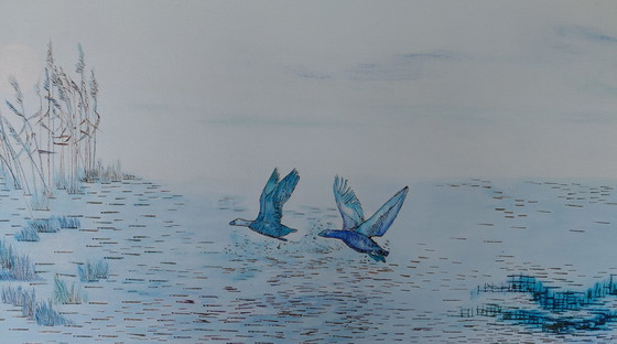 Image 1 of "The Flight in Harmony" Gallery Suncorner