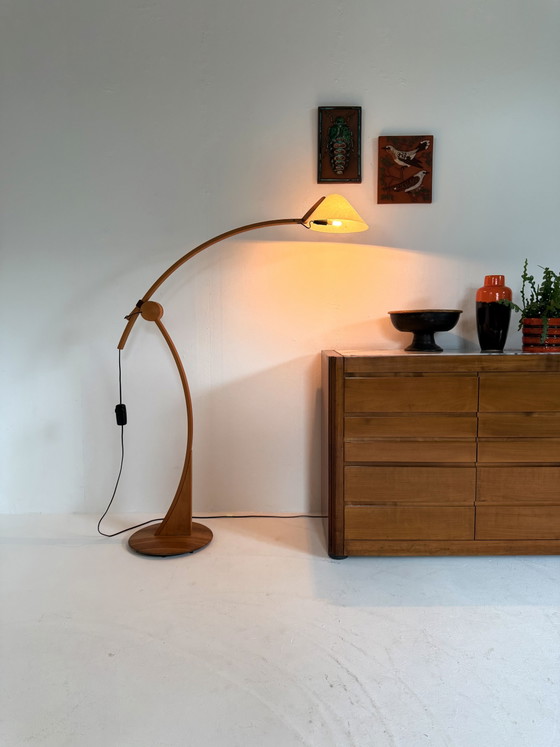 Image 1 of Lampadaire vintage « Pollo », Mario Vivaldi, Domus ‘70
