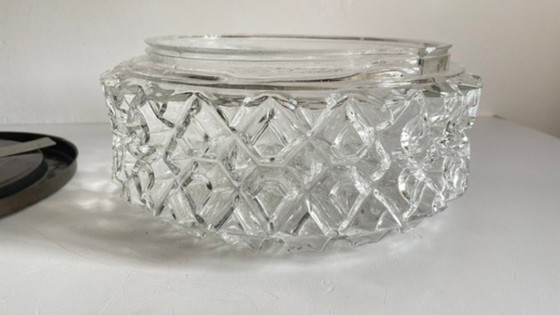 Luxalp N°220 Semi-Crystal Ceiling/Wall Light, 1950s – Glass (photo 5 of 28)