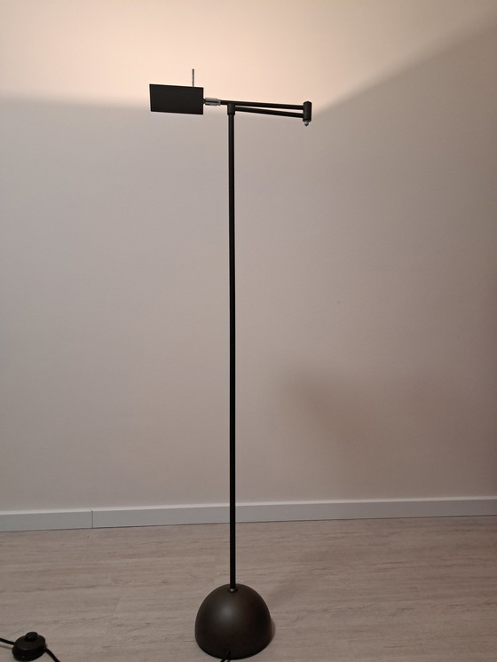 Image 1 of Lampada da terra vintage Soelken, lampada da lettura notarile anni '70