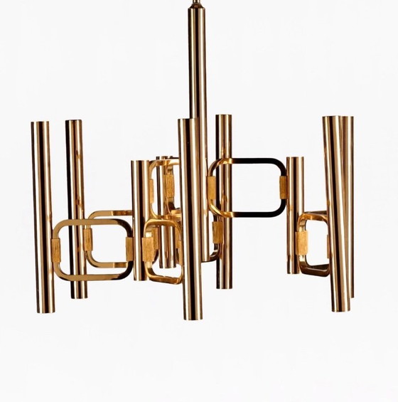 Image 1 of Sciolari Chandelier 1960’s