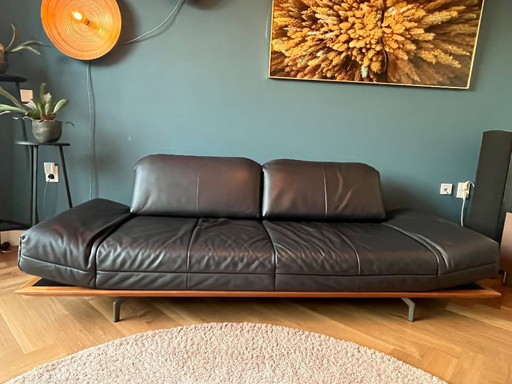 Hülsta HS.420 sofa black leather