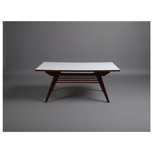 Vintage Louis van Teeffelen coffee table with reversible top