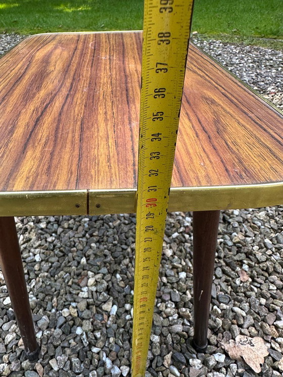 Image 1 of Retro Midcentury Vaza-Roden Beistelltisch