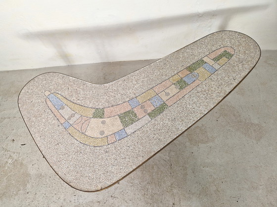 Image 1 of Tavolino da caffè XL in mosaico Berthold Müller