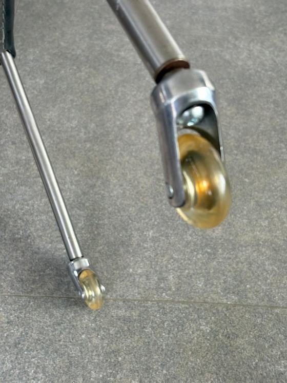 Image 1 of 6 sedie da pranzo Bert Plantagie con ruote