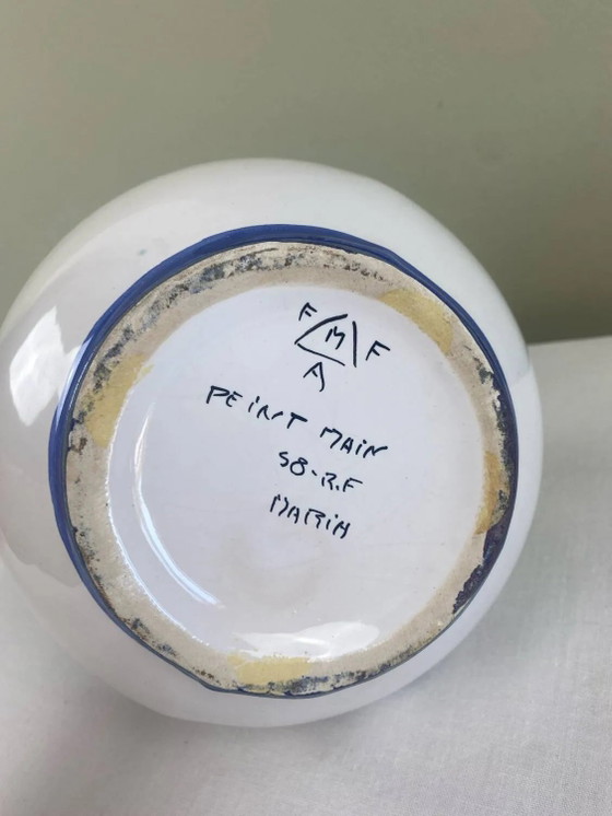 Ball vase – Porcelain, Vintage (photo 9 of 10)