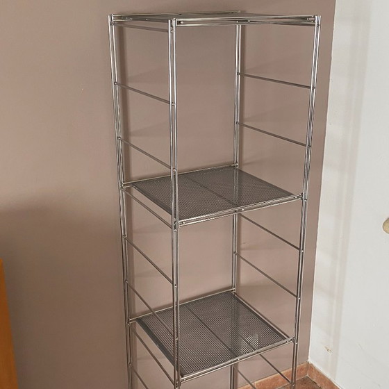 Peter modular shelving unit by Niels Gammelgaard. 1980. – Ikea, Metal (photo 5 of 7)