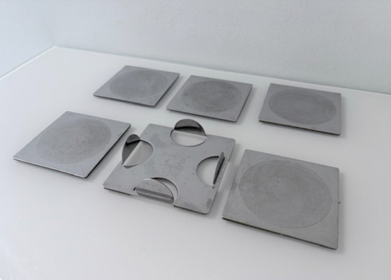 Ikea Groggy Sottobicchieri (5 Pezzi) Nel Supporto – Accessori da tavola, rvs (photo 8 of 15)
