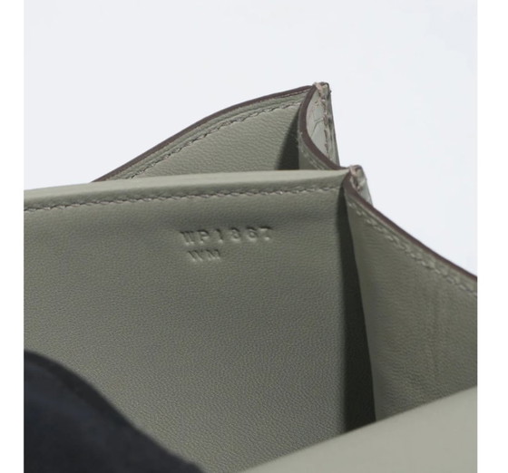 Image 1 of Borsa HERMES Constance en Cuirs exotiques Gris - 103228