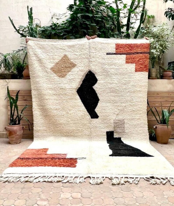 Alfombra marroquí hecha a mano 250cm x 150cm – Wool, Modern (photo 4 of 4)