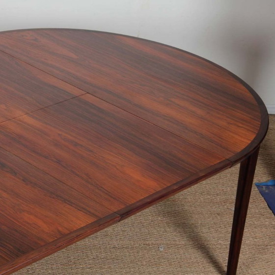 Image 1 of Scandinavian dining table by Henry Rosengren Hansen, 1960