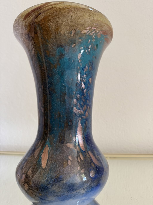 Murano glass vase 80's