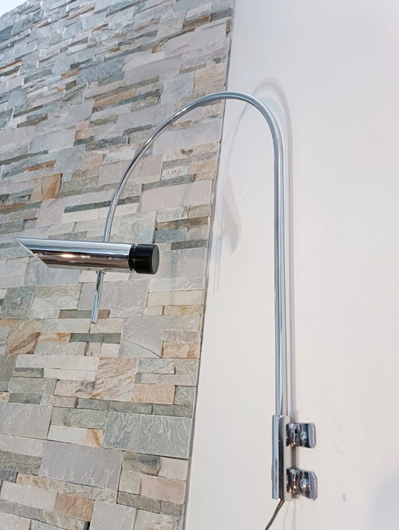 Image 1 of Pair of Tharsis wall lights by LP Oliva for Fase 1970