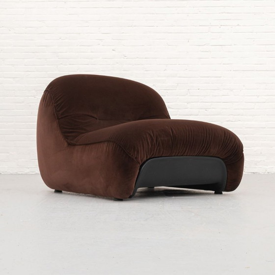 Malu Lounge Armchair Diego Mattu 1P Italy 70's – Textile (photo 2 of 9)