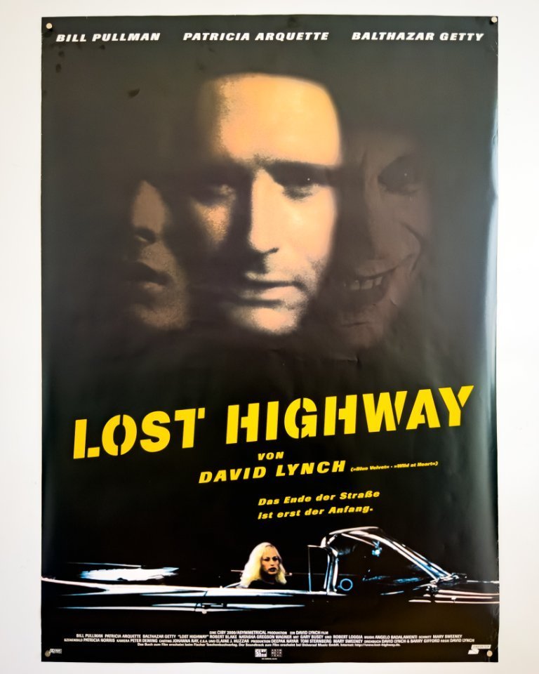 Lost Highway – 1997 – David Lynch – 118.90 × 84.10 cm – Original