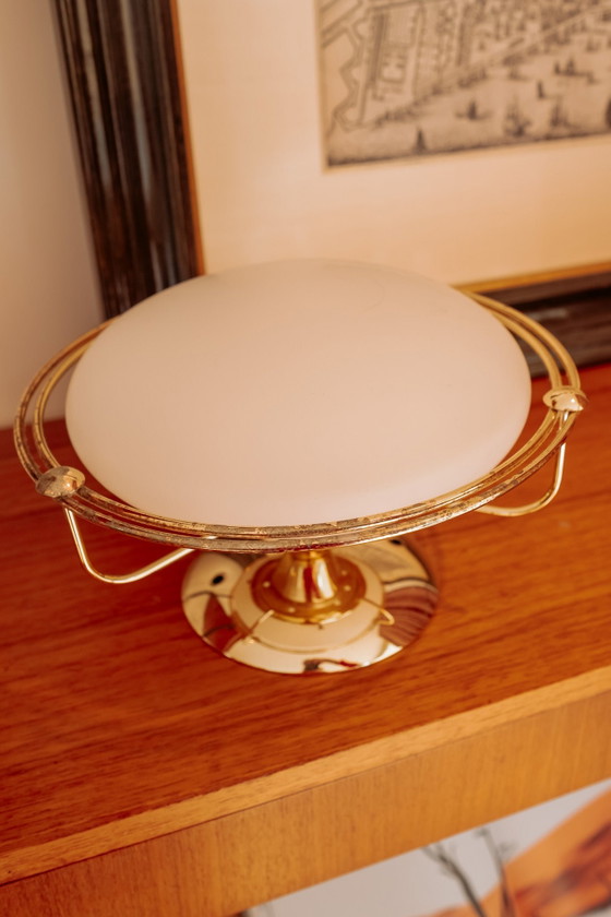 Plafoniera Vintage Steinhauer con Vetro Lattimo – Plafoniere (photo 2 of 2)