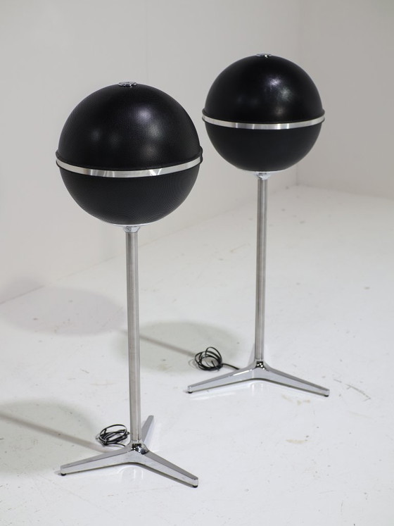 Image 1 of Grundig Audiorama 8000 speakers black 1970s