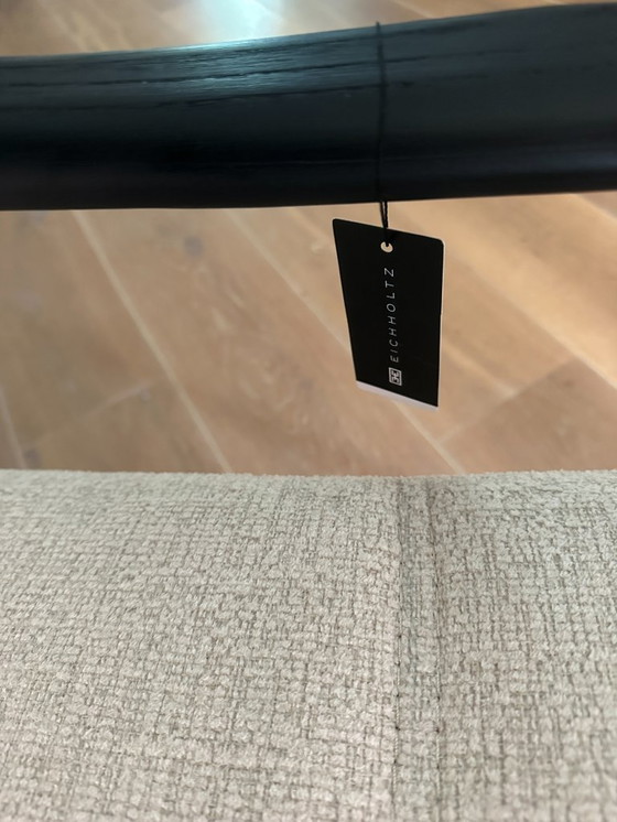 Image 1 of Silla Mortensen sillón Eichholtz nuevo negro beige