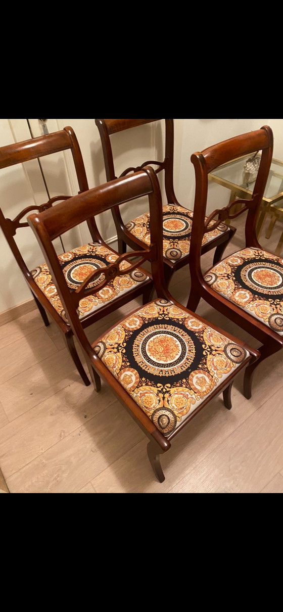 Image 1 of 2 braccioli + sedie da pranzo + 2 cuscini nuovi