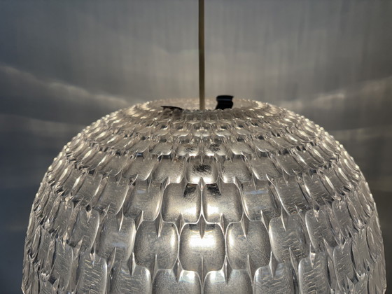 Image 1 of Lampada a sospensione ERCO Design in acrilico 'Diamond' Lampada a sospensione vintage A. Gangkofner anni