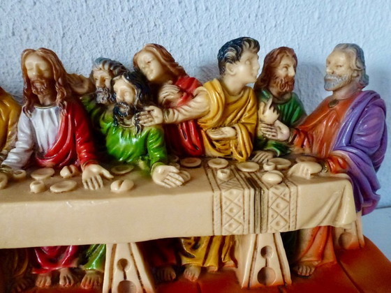 Image 1 of Image ancienne de la Cène, italienne, A. Giannetti.