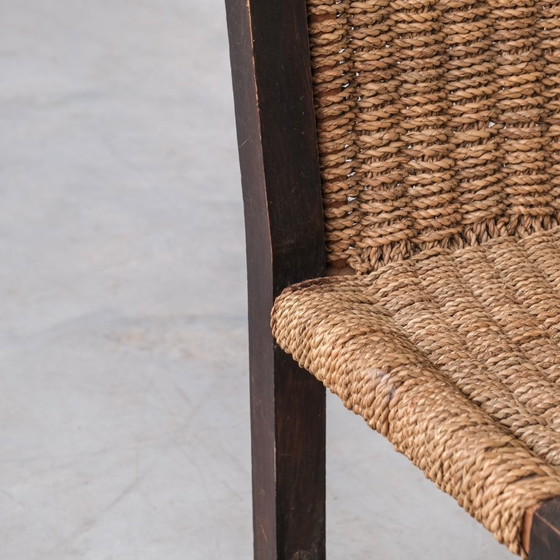 Image 1 of Set di sei sedie da pranzo francesi in stile Art Déco attribuite a Francis Jourdain