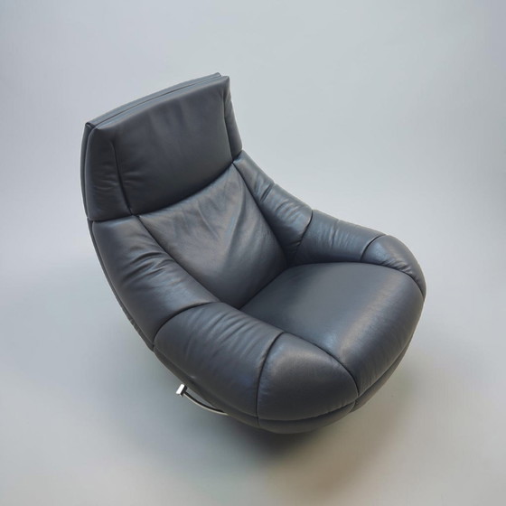 Image 1 of Chaise design De Sede ds 166, chaise en cuir, chaise pivotante