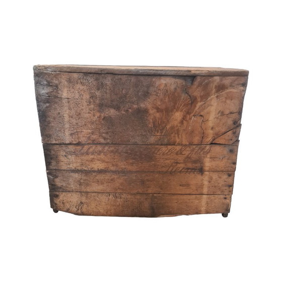 Image 1 of Alte Lanson-Champagnerflaschenkiste, frühe 1900er Jahre